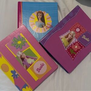 Mattel Barbie Pink & Purple Photo Album Binders